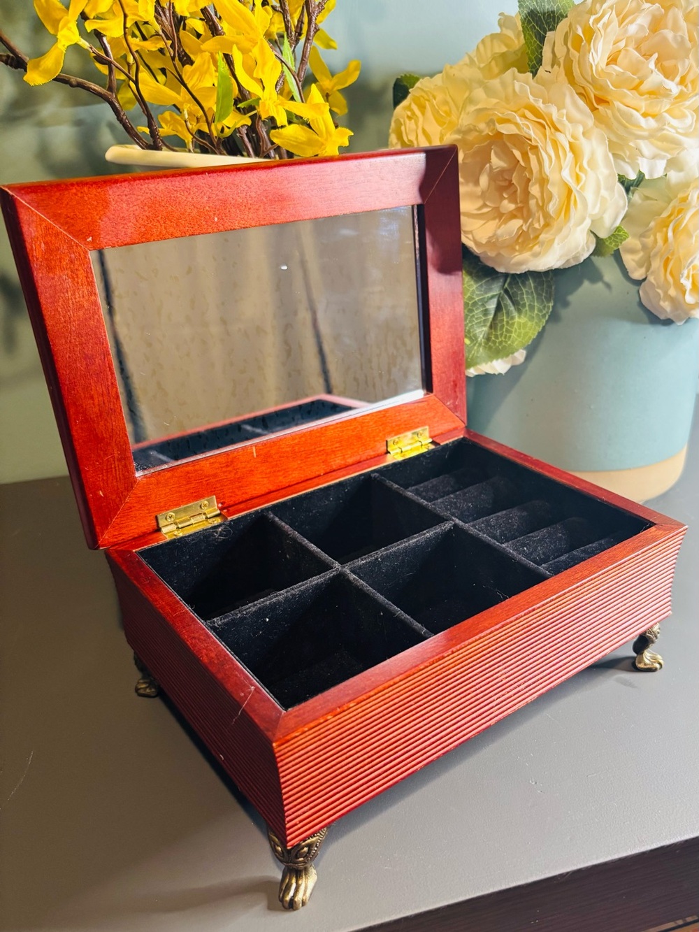 Cherry Wood Jewelry Box - Picture 7 of 7